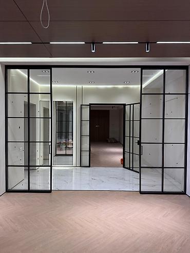 Перегородки на заказ: На заказ Лофт-перегородка, Бронированное стекло, Бесплатная доставка, Бесплатная установка, Монтаж — 9