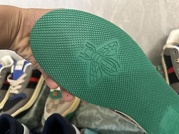 кеды gucci: Мужские кроссовки, 40, 41, 41.5, Gucci, Новый, цвет - Бежевый, Самовывоз, Платная доставка — 4
