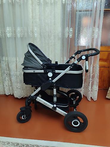 maxi cosi: Uşaq arabası – Babacoo markası, 3 təkərli ön dönər blok və iri arxa — 3