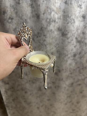 Şam üçün dekorativ şamdan – “taxt” formalı - Material: metal karkas lalafo.az -da Şam üçün dekorativ şamdan – “taxt” formalı - Material: metal karkas