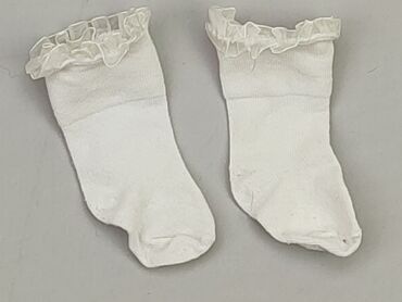 białe skarpety: Шкарпетки, 13–15, стан - Хороший