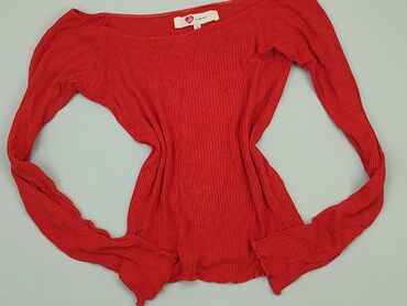 czerwone bluzki koronkowe: Blouse, M (EU 38), condition - Good