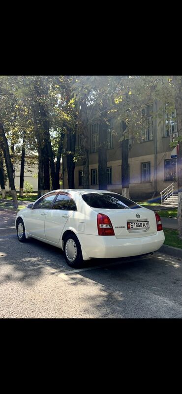 машины аварийные: Nissan Primera: 2002 г., 2 л, Автоматические, Бензин, Седан