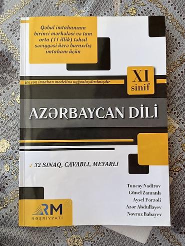 Məhsul: “Azərbaycan Dili – XI sinif” (RM Nəşriyyatı) Təsvir: - Qəbul