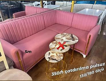 kunc divanlar 2019: L‑şəkilli yumşaq künc divan - Ölçü: 130/180 sm - Rənglər: zümrüd — 2