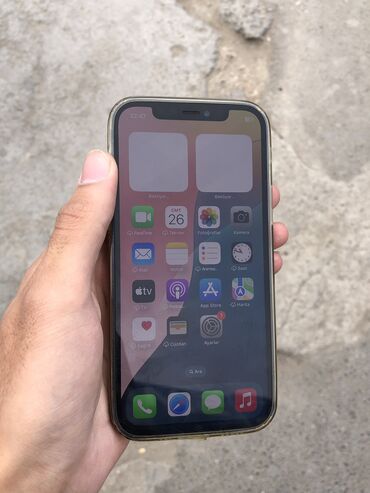 ıphone 12: IPhone 12, 64 GB, Pacific Blue, Face ID, Simsiz şarj