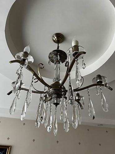 kruşka: Çılçıraq, 6 lampa, Metal — 1