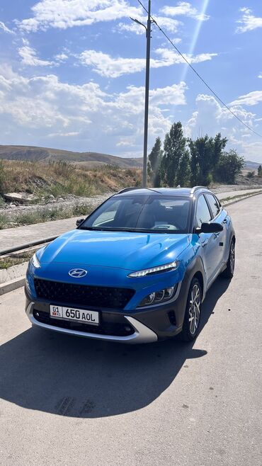 kona: Hyundai Kona: 2021 г., 1.6 л, Автомат, Гибрид, Кроссовер