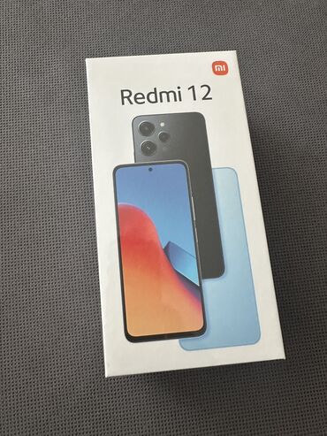телефон редми 14: Xiaomi, Redmi 12, Новый, 128 ГБ, цвет - Черный