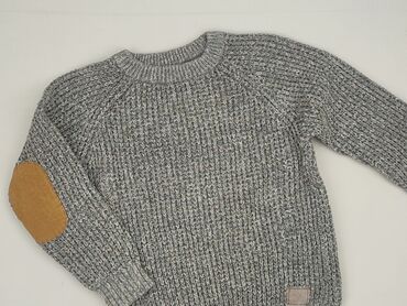 sweterek w paski reserved: Sweterek, Next, 7 lat, 116-122 cm, stan - Idealny