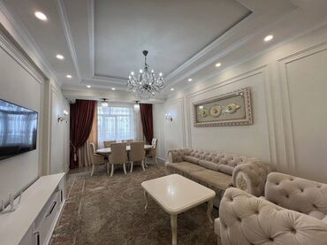 квартира на долгый срок: 4 бөлмө, 125 кв. м, Элитка, 10 кабат, Дизайнердик ремонт