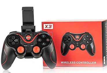 xbox wireless controller купить: Беспроводной игровой контроллер X3 с держателем для телефона — 1