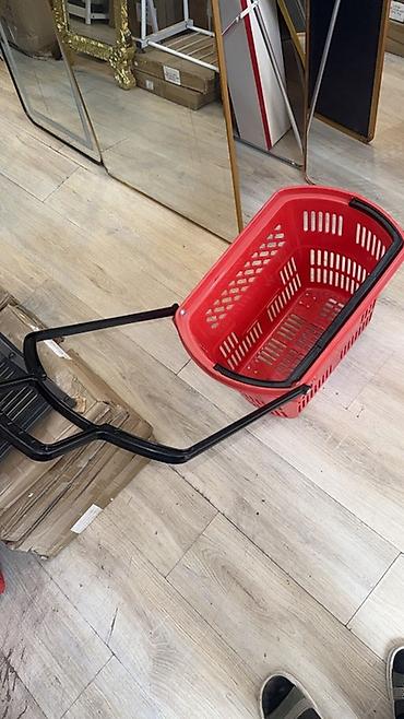 Оборудование для магазинов: Mağaza və marketlər üçün plastik alış-veriş səbətləri - Tip: əl — 4
