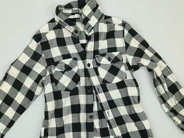 sukienki długie letnie w kwiaty: Shirt 7 years, condition - Very good, pattern - Cell, color - Grey