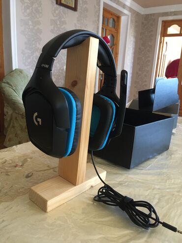 uşaq üçün qulaqcıq: Logitech G432 Headset 7.1 . Az işlənib.Yeni kimidir.Oyunlarda əla səs