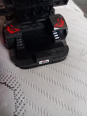 lego china konstruktorları: LEGO tərzində yığılan Porsche yarış avtomobili modeli. Oyuncaq qara və — 4