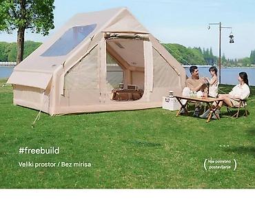 Oprema za kampovanje: Naduvni šator od oksfordske tkanine sa elektricnom pumpom Glavne — 3