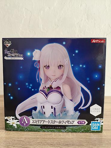 Статуэтки: Коллекционная фигурка Emilia Art Scale — Re:Zero − Starting Life in — 1