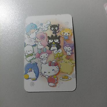 hello kitty oyuncaq: ORGİNAL SANRİO PC. İSTİFADƏ OLUNMAYIB. KART + HƏDİYYƏ🎁(STİCKERLƏR — 5