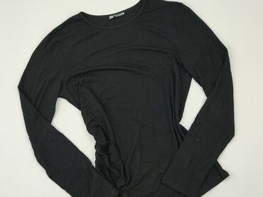 czarne spódnice długie: Blouse, Zara, L (EU 40), condition - Good