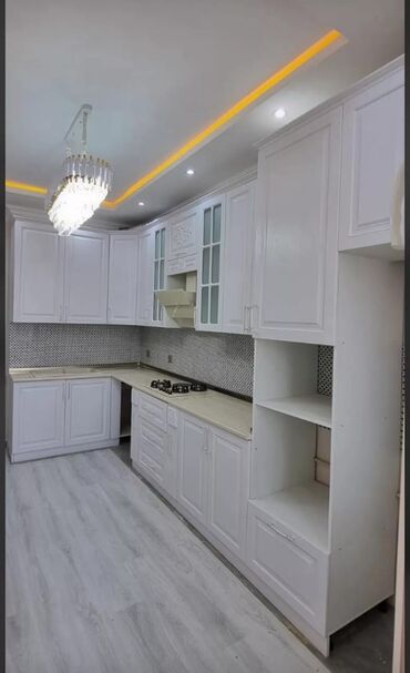 Sifarişlə mətbəx mebeli: Sifarişlə mətbəx dəsti, Özü çəkən petlələr, Mat laminat, Kredit var, Pulsuz çatdırılma, Rayonlara çatdırılma — 3