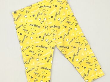 spodnie bojówki ocieplane: Leggings, 3-6 months, condition - Good