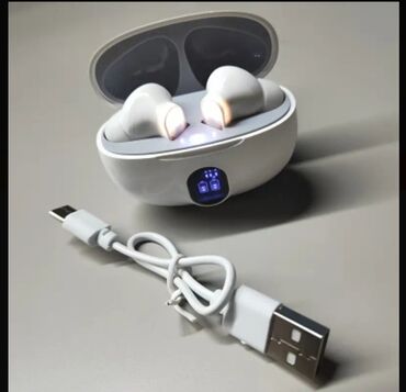 fay fay: Yeni Simsiz (Bluetooth) Qulaqcıqlar, AIR MUSIC, rəng - Ağ
