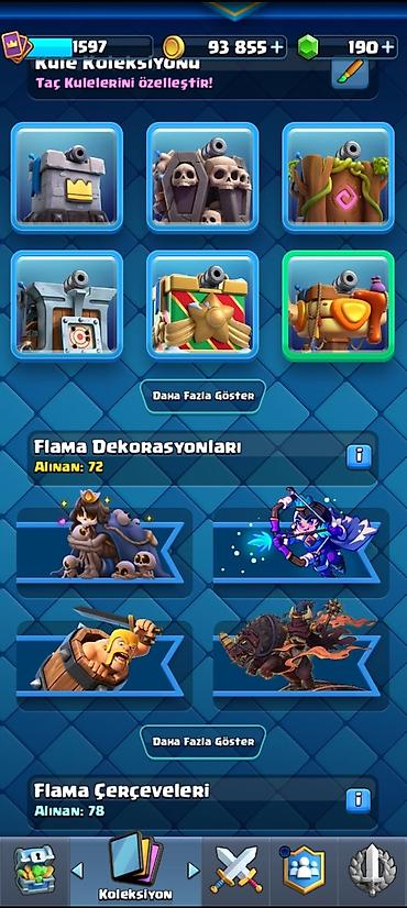 İdman və hobbi: Clash Royale hesabı – yüksək səviyyəli kolleksiya - Kral Səviyyəsi — 4