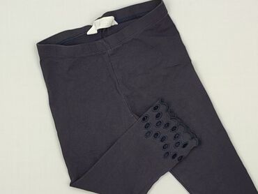 hm rozszerzane legginsy: Legginsy dziecięce, H&M, 4-5 lat, 104/110, stan - Dobry