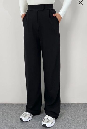 Women's Pants: Şalvar, 2XL (EU 44), rəng - Qara