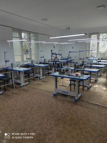 промышленные швейные машины в рассрочку: Сдается швейный цех в центре г.Токмок с оборудованием