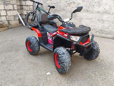 pive seti: Uşaq elektrik kvadrotsikli – off-road tərzli Xüsusiyyətlər: - — 6