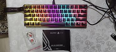 jamo 6 5cs t: NACODEX x AJAZZ NK61 mexaniki Red switch klaviatura Az işlenib Qutu — 1