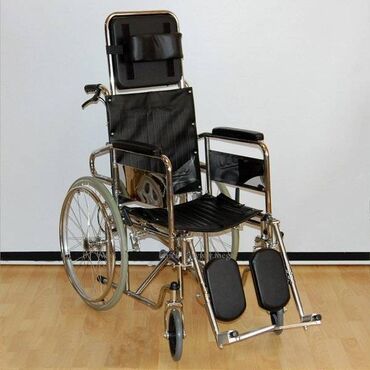 Инвалидные коляски: Инвалидная коляска (с высокой спинкой и U-образным санитарным