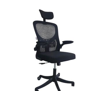 Ofis və oyun kresloları: Yeni, Təkərli, Qolları tənzimlənir, Parça — 13