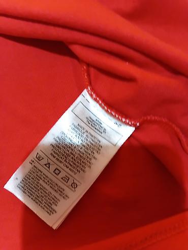 Adidas Crop Top W – ženska majica, model FM3258 - Boja: crvena sa — 7
