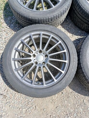 Колеса в сборе: Колеса в сборе R 18, Всесезонная, Б/у, Комплект, Легковые, Литые — 4