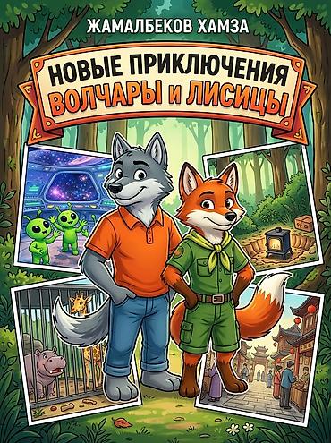 белый клык: 📖 Книга «Новые приключения Волчары и Лисицы» — 2 часть Продам — 1