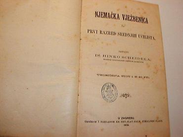activity junior: Njemacka vjezbenica za prvi razred srednjih ucilista, 1905Dr. Hinko — 2