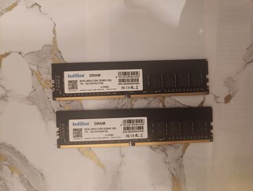 Оперативная память (RAM): Оперативная память, Б/у, 32 ГБ, DDR4, 3200 МГц, Для ПК