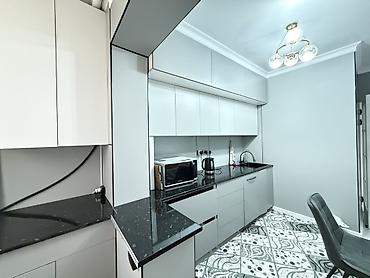 только нал: 3 комнаты, 85 м², Асанбай мкр 106 серия, 1 этаж, Евроремонт — 9