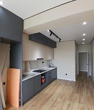 flat osh: 1 комната, 44 м², Восток-5 мкр Элитка, 8 этаж, Свежий ремонт — 1