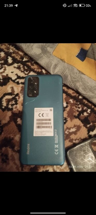 чехол редми ноут 11: Redmi, Redmi Note 11, Колдонулган, 64 ГБ, 2 SIM