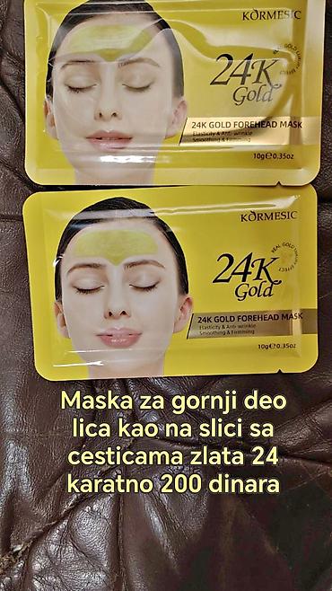 captain america štit: Kormesic 24K Gold – maska za čelo (forehead mask) - Predviđena za — 1