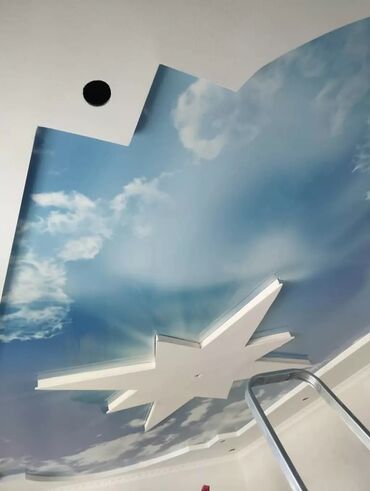 Натяжной потолок: Натяжной потолок Глянцевое, Матовое, 3D потолки Гарантия, Бесплатная консультация, Бесплатный замер — 6