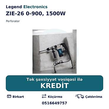perforator ikinci el: Elan başlığı: Perforator ZIE-26 0-900, 1500W Elan mətni: Legend — 1