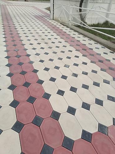 Тротуарная плитка: Тротуарная плитка (разные узоры и размеры) - Материал: вибролитая — 22