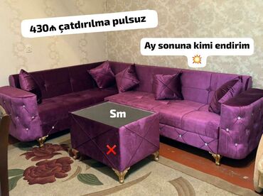 salon üçün divanlar: Künc divan, Açılan, Kitab