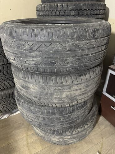Шины: Шины 215 / 55 / R 17, Лето, Б/у, Комплект, Легковые, Корея, Hankook