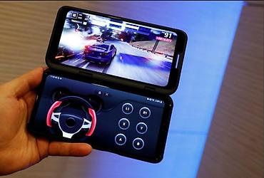 Mobil telefon və aksesuarlar: LG G8X ThinQ, 128 GB, rəng - Boz, Barmaq izi — 2